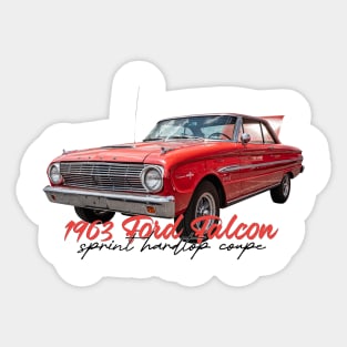 1963 Ford Falcon Sprint Hardtop Coupe Sticker